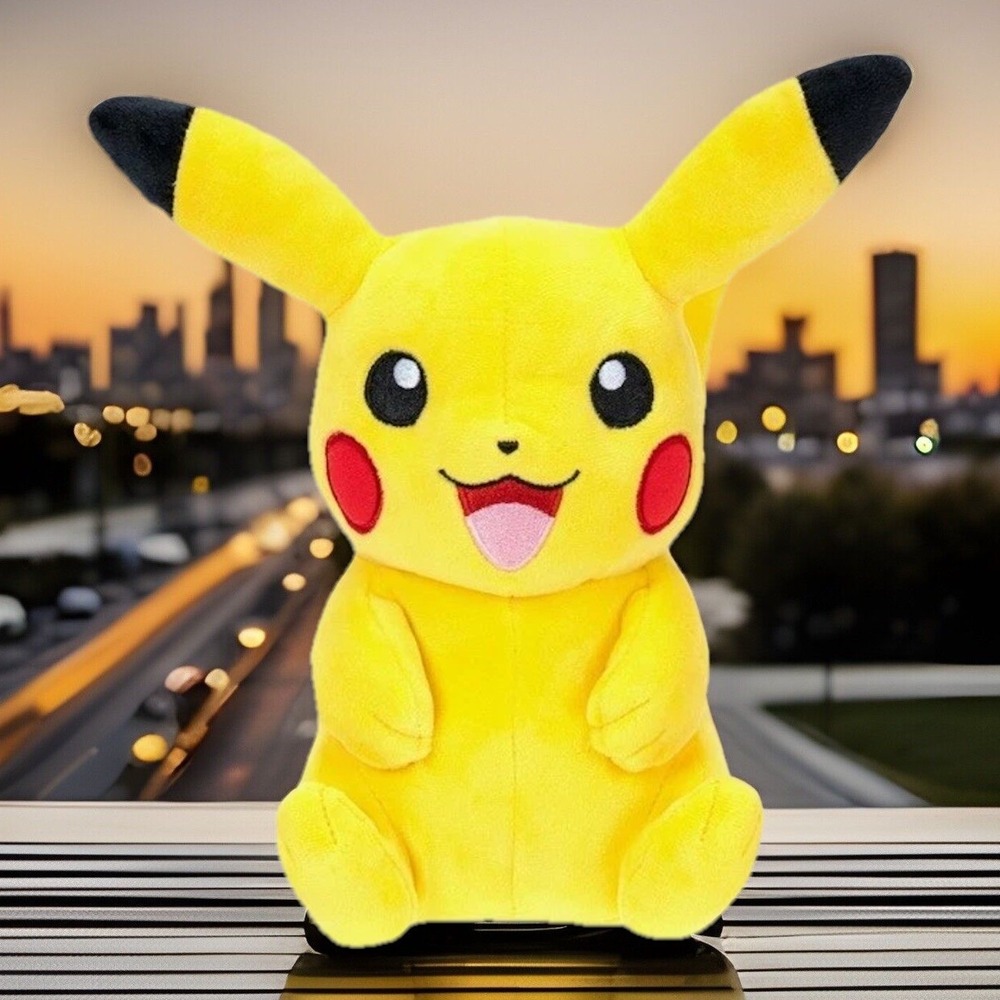 Pokémon 8" Pikachu Yellow Plush - New‎ in Package